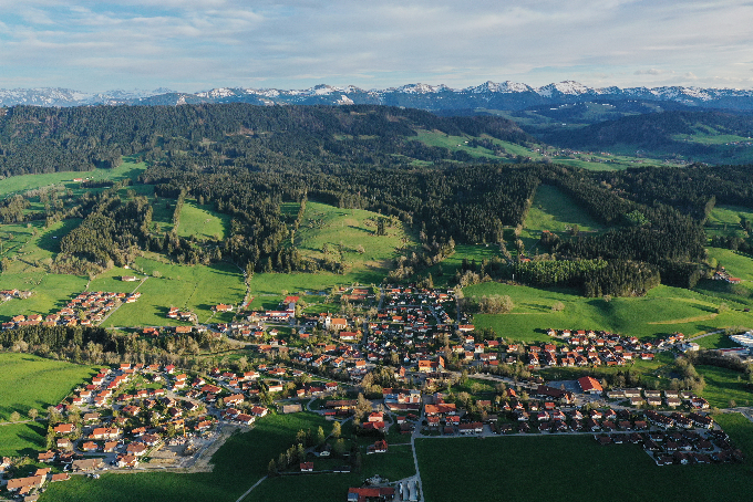 Information RBA Regionalbus Kempten:  Baumaßnahme an der B 12 in Kleinweiler-Hofen - Bus Linie 50